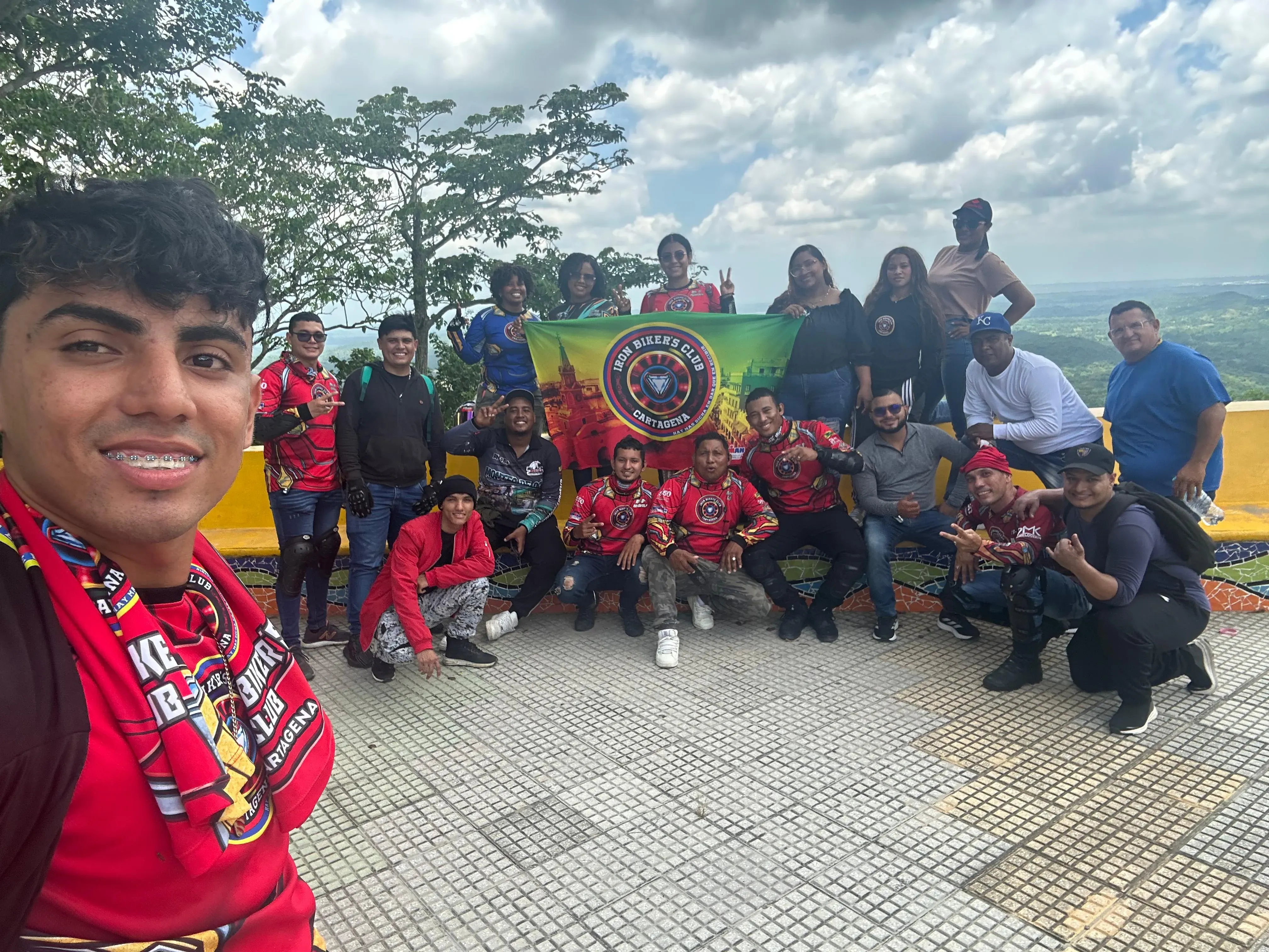 Rodada en el Mirador de Tubará
